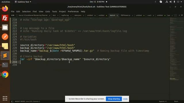 Bash Scripting Tutorial #19 How can I automate a backup process using a Bash script? смотреть онлайн