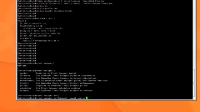 Using Cisco EEM to setup email alert for IP SLA failover смотреть онлайн