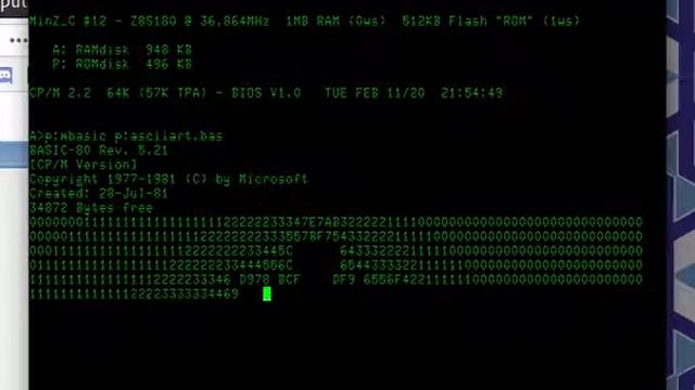 MinZ tiny Z80 retrocomputer speed test смотреть онлайн