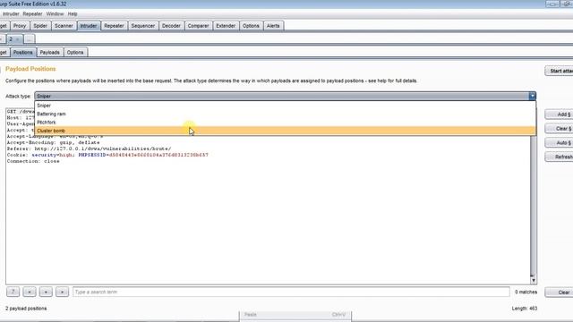 Brute-force attack (using Brupsuit) смотреть онлайн