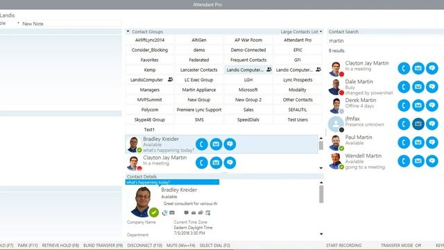 Attendant Pro for Skype for Business Training: Segmented Contact List Search смотреть онлайн