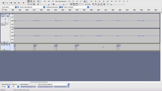 How to Split Audio Files into Multiple Tracks with Audacity смотреть онлайн
