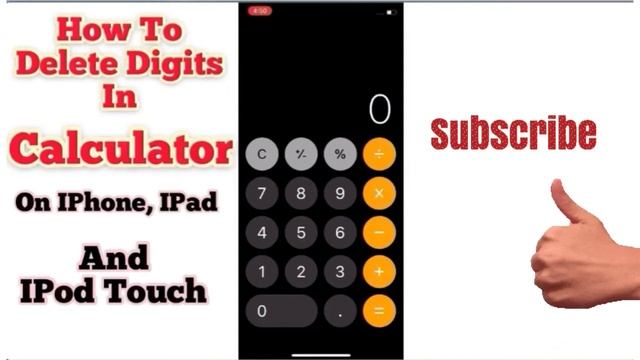 How To Delete Digit In Calculator On Iphone,IPad in iOS14.5 14.6,remove digits in iphone calculator смотреть онлайн