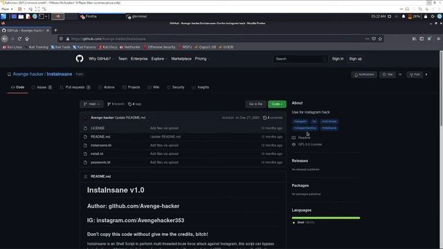 freee instagram followers tool in kali linux #ethicalhacking #instagram #instagramfollowers смотреть онлайн