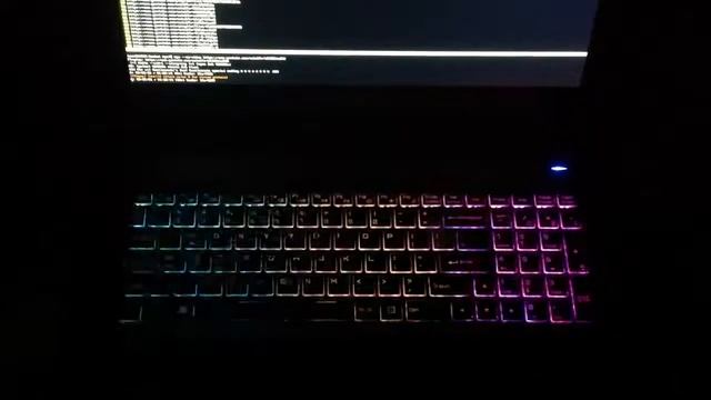 Clevo Keyboard Backlight on Linux with Pulseaudio Input - Loud Sample смотреть онлайн