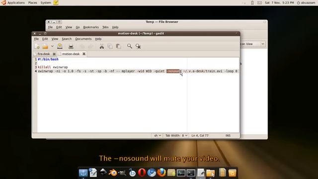 How to use a video as "desktop wallpaper" on linux смотреть онлайн