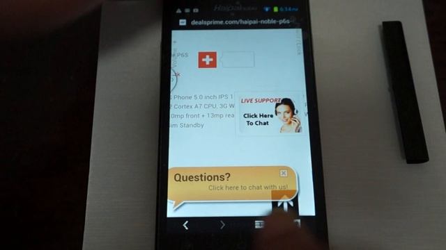 HaiPai Noble P6s (Carpad T5) Phone Review - Antutu Benchmark смотреть онлайн