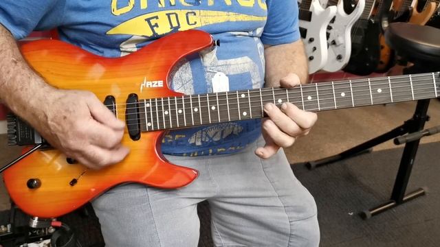 Haze HSHS 1911 headless electric guitar $333 free postage in Australia смотреть онлайн