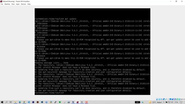 Setting Repository Linux Debian 9 смотреть онлайн