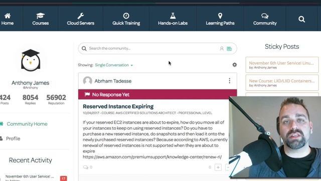 A question from the Linux Academy community смотреть онлайн