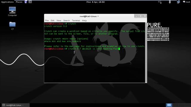 How to create a password list on Kali Linux смотреть онлайн