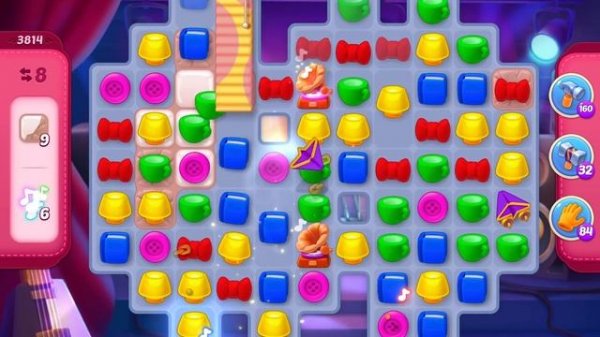 Homescapes Level 3814 With No Boosters - Super Hard Level - Rock Star Crib: Front Row Chair