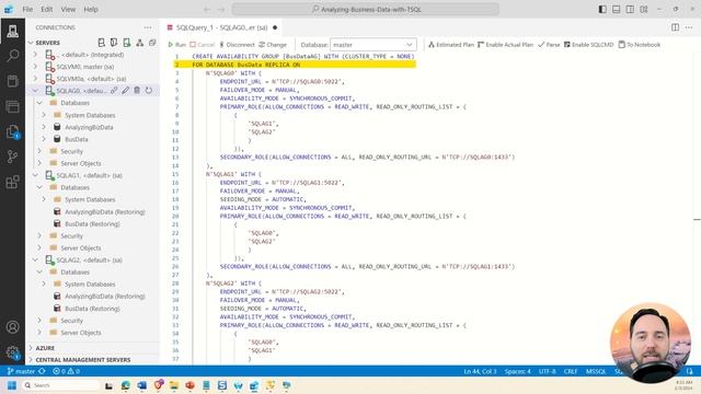 Create an Availability Group in SQL Server on Linux смотреть онлайн