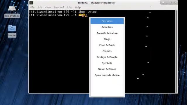 IBus emoji typing with preedit in XFCE desktop смотреть онлайн