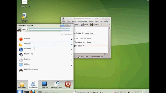 Slax Linux OS Tour смотреть онлайн