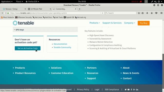 Hacking Tools Collection - Nessus Installation in kali linux смотреть онлайн