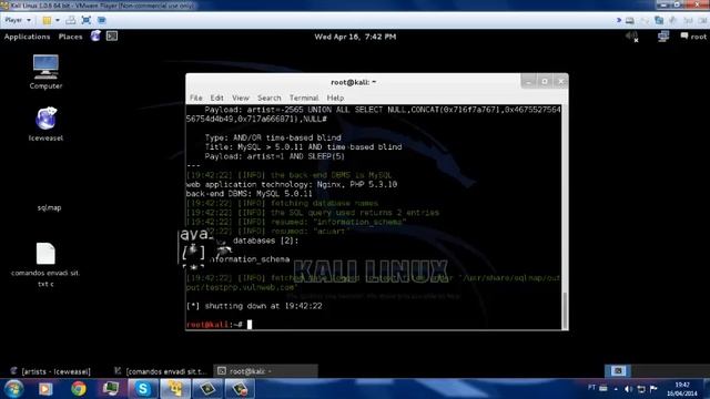 Como Envadi Sit Com o Kali Linux (SqlMap) смотреть онлайн