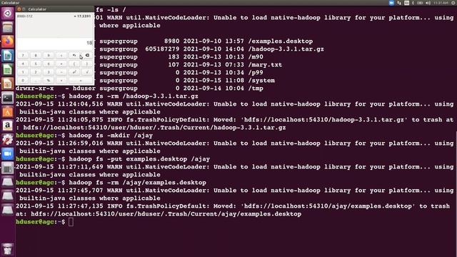 Setting up Trash in Hadoop, Configuring WebUI of Hadoop,.Meta Checksum files in datanode смотреть онлайн