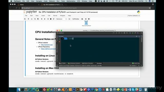 Practical Deep Learning with PyTorch : CPU Installation of PyTorch смотреть онлайн
