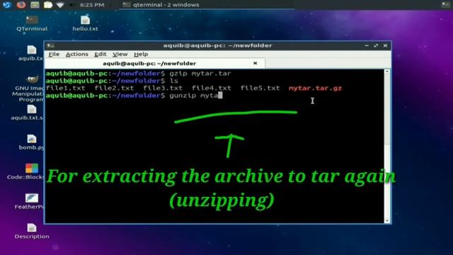 how to extract files in linux?? смотреть онлайн