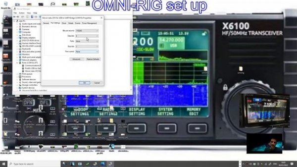 OMNI-RIG FULL SET UP - (SDR Link Rig Control Software)