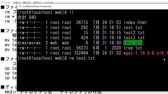 【Webサーバー講座】第10回 Linuxでよく使うコマンドと操作【独り言】 смотреть онлайн