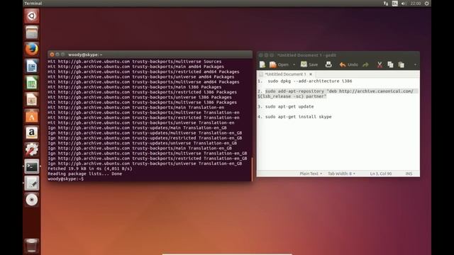 Install Skype on ubuntu desktop смотреть онлайн