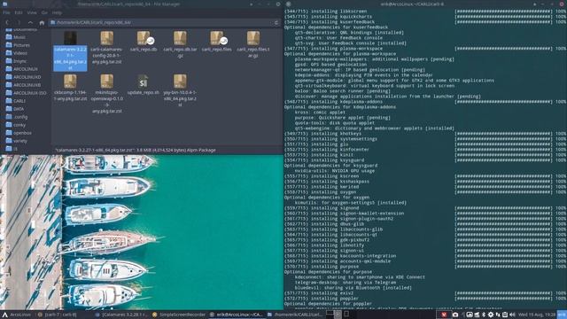 ArcoLinux : 1605 Carli 8 - building the latest calamares - new calamares configuration is needed смотреть онлайн