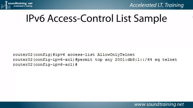 Cisco Router Access-Lists Part 3 (IPv6): Cisco Router Training 101 смотреть онлайн