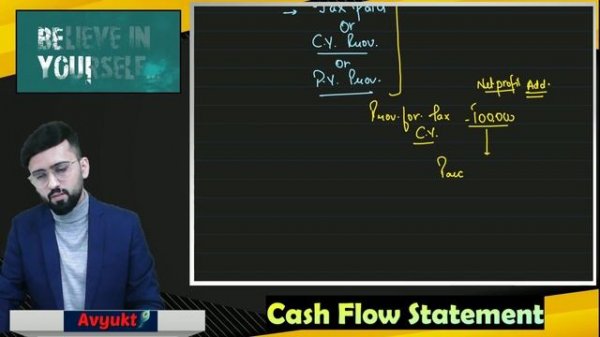 Cash Flow from Operating Activities | 100% Covered | Cash Flow Statement Class 12 Accounts | Part-2