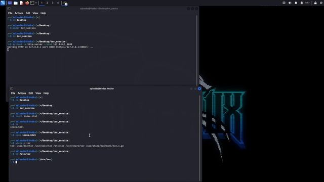 How to host your own onion webpage on Deep Web using your computer as a server. Kali Linux смотреть онлайн