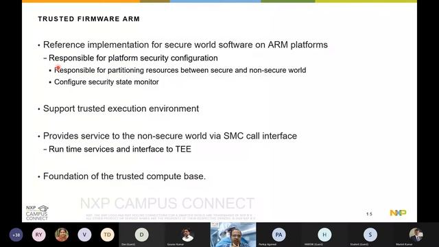 NXP CAMPUS CONNECT 15 March 2022 Securing embedded systems: An overview смотреть онлайн
