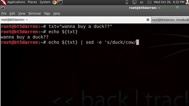 HakTip - Bash Substitution Without Sed смотреть онлайн