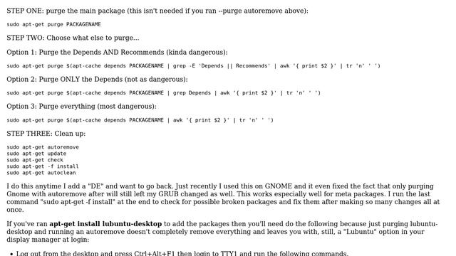 Completely Remove LXDE/Lubuntu Desktop Environment (5 Solutions!!) смотреть онлайн
