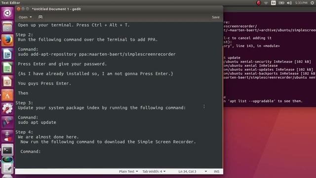 How to install Simple Screen Recorder in Ubuntu 16.04 Xenial Xerus смотреть онлайн