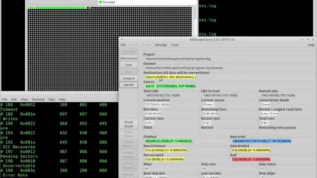 HDDSuperClone Example3 Drive Locks Up 2019 12 28 смотреть онлайн