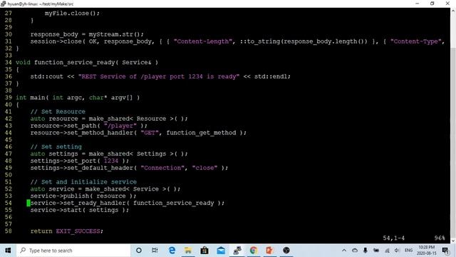 C++ Programming on Linux - Create HTTP Restful Web Service GET Method with Query Parameter смотреть онлайн