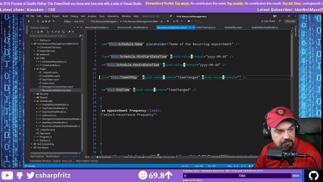 August 21, 2019 - Bug fixing in Blazor! Time for more HTML, CSS, and C# goodness! смотреть онлайн