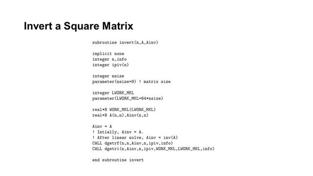Linear Algebra Fortran Subroutines for Abaqus UMAT using Intel’s Math Kernel Library (MKL) смотреть онлайн