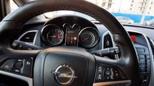 Bluetooth opel astra j CD400 управление c кнопок на руле