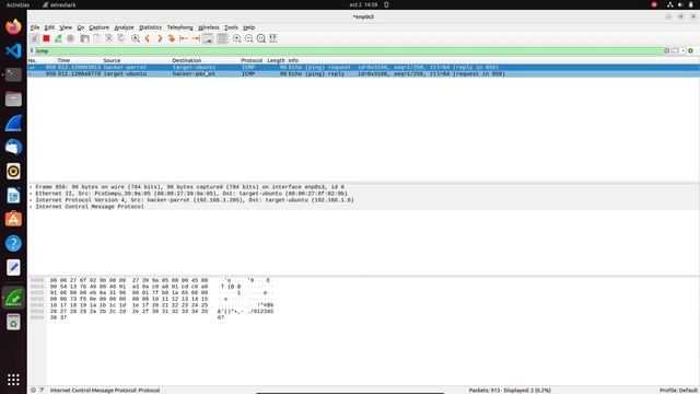 | IP Spoofing - How does it work? | Simulation with hping3 & Wireshark | смотреть онлайн