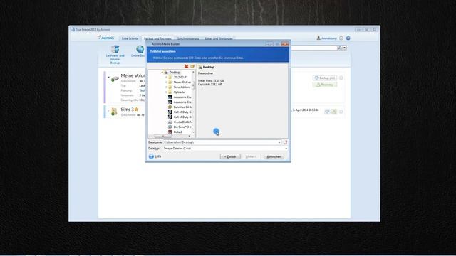 ★ Sicher dein System ★ True Image - Bootmedium erstellen смотреть онлайн