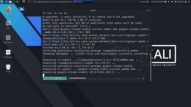 How to install Google Chrome in Kali Linux смотреть онлайн