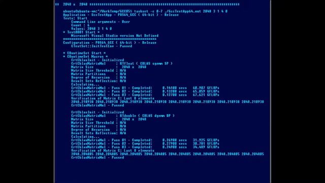 Strassen Matrix Multiplication - Ubuntu 20.04 - Summary - Processing data ( VTR-229 ) смотреть онлайн