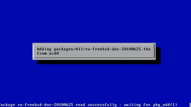 Установка FreeBSD Видеоурок смотреть онлайн