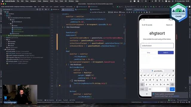 Compose Camp | JetPack Compose 1. Bölüm | Erol Kaftanoğlu смотреть онлайн