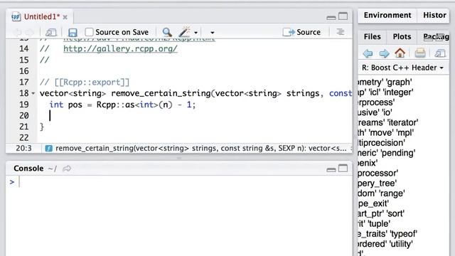 Using Boost in R via Rcpp смотреть онлайн