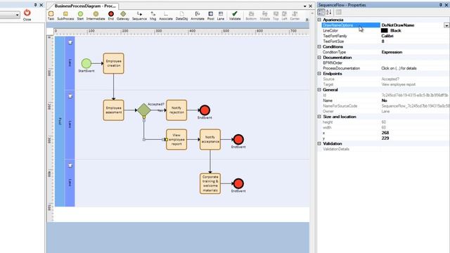 Example file 02 Diagram creation смотреть онлайн