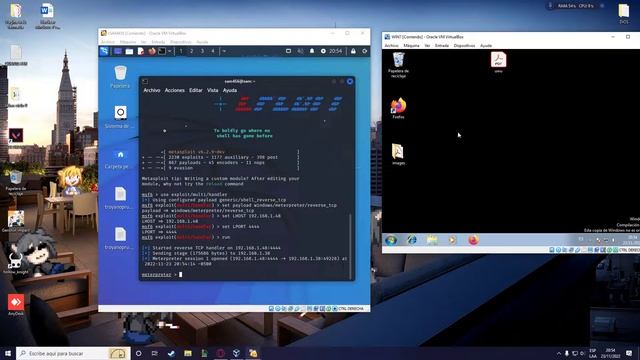 HACKEAR WINDOWS 7 CON KALI LINUX смотреть онлайн