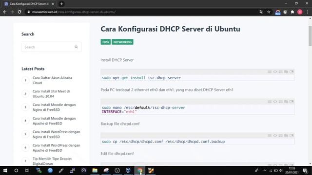 Konfigurasi Dhcp Server смотреть онлайн